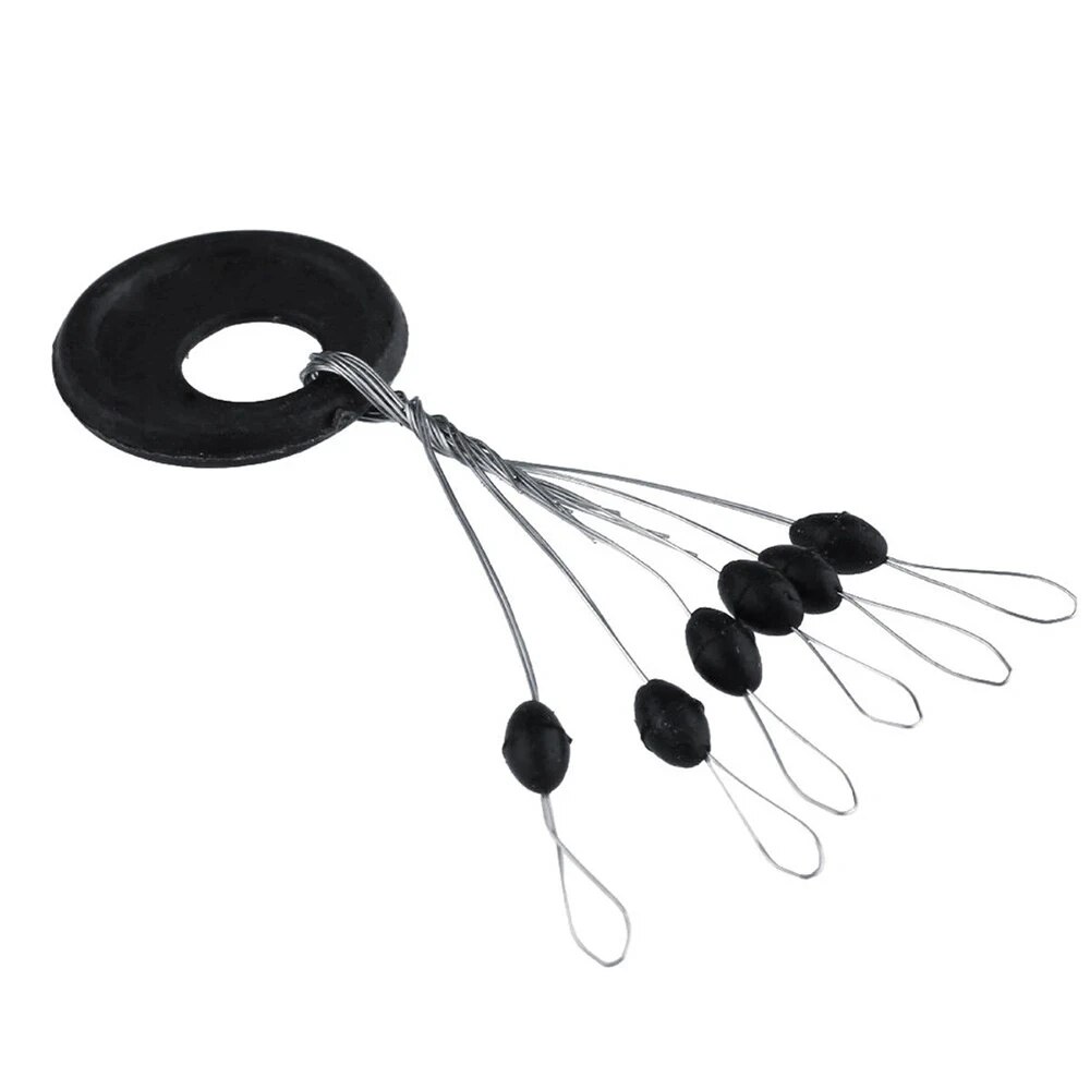 Fishing Lure Spinner - 600 ชิ้น 100 กลุ่มชุดยาง Space Beans