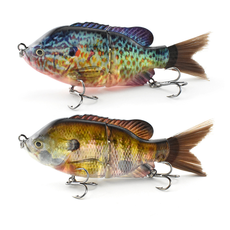 Fishing Lure Popper - เหยื่อปลอมแบบสองส่วน ขนาด 13 ซม./33 กรัม แบบขนฟู
