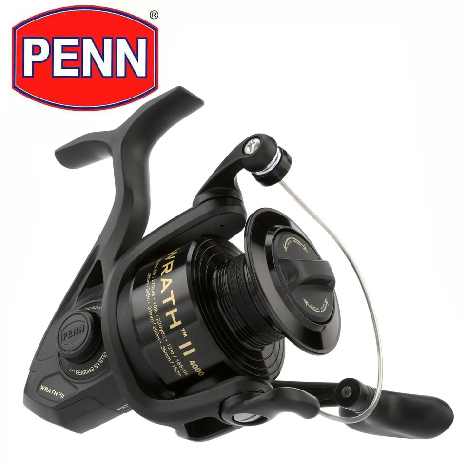 Penn Reel Battle - PENN WRATH II รอกสปินนิ่ง 2500-8000 ตัวเครื่องทนต่อการกัดกร่อนน้ําหนักเบา