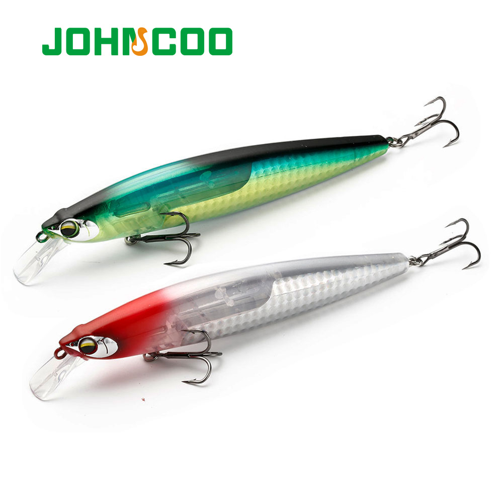 Fishing Lure Blade Bait - JOHNCOO ลอย Minnow 130Mm 18.5G ยาวหล่อ
