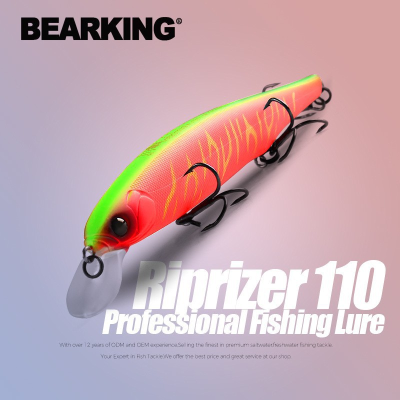 BEARKING ที่ดีที่สุดราคา Ripri - Fishing Lure Jerkbait บทวิจารณ์และราคา