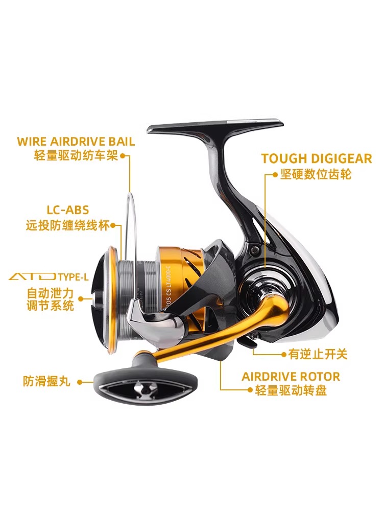 24 DAIWA REVROS CS LT Spinning - Kastking Reel Zephyr บทวิจารณ์และราคา