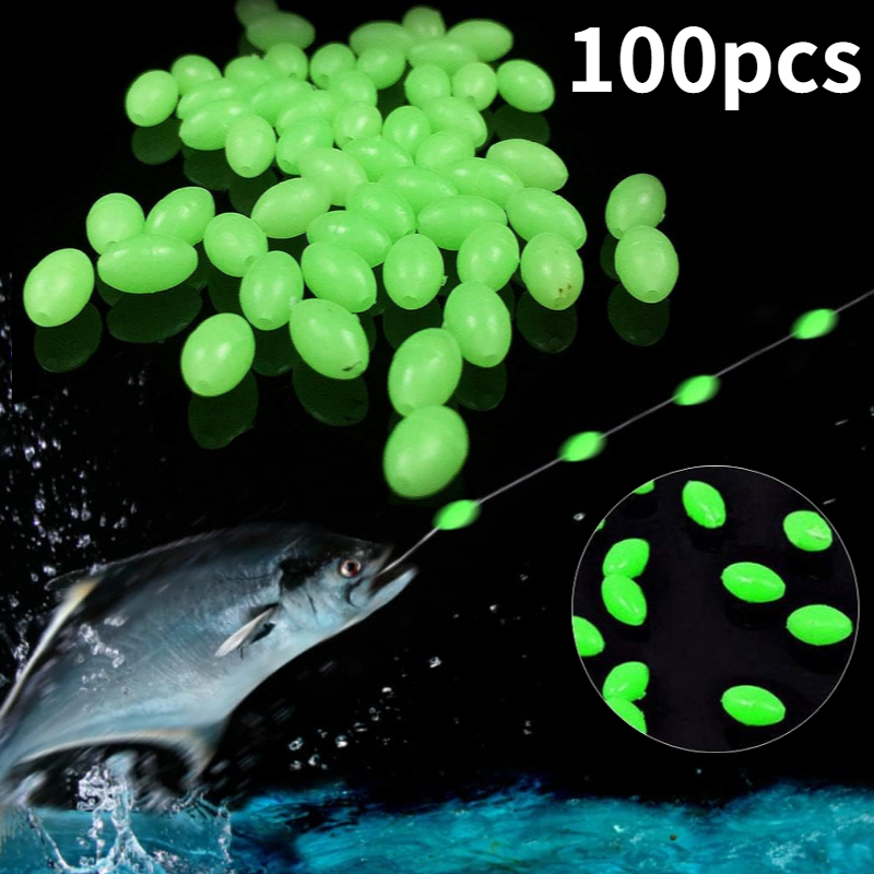 100 ชิ้น/ล็อตรูปไข่ Night Lumi - Fishing Lure Topwater บทวิจารณ์และราคา