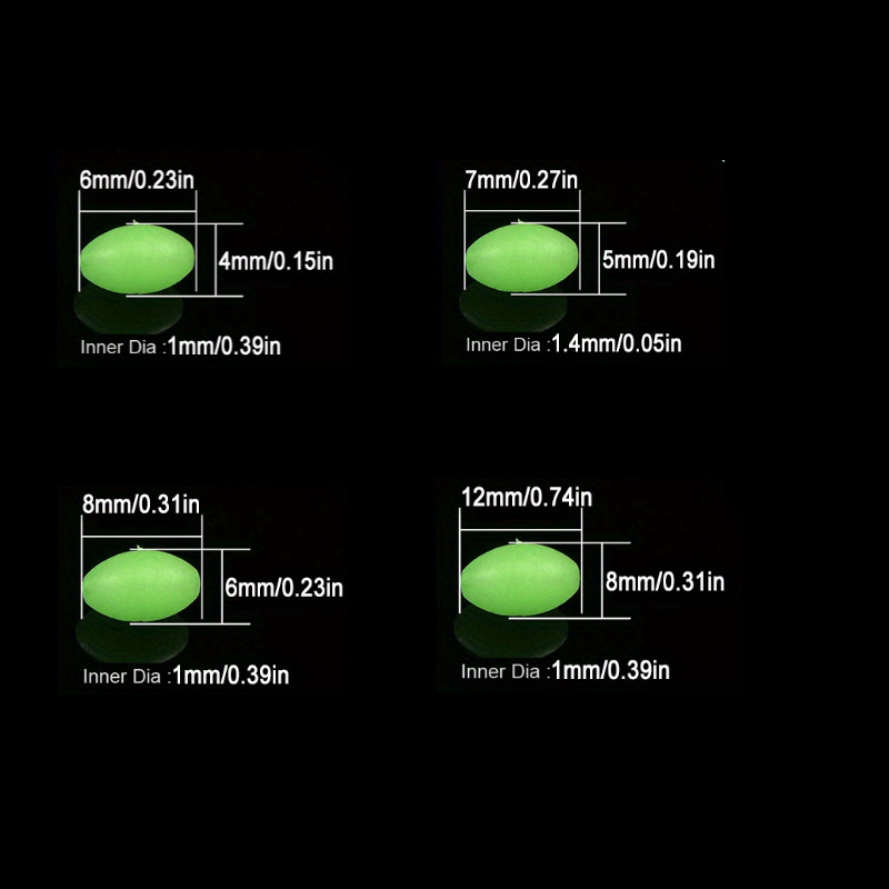 100 ชิ้น/ล็อตรูปไข่ Night Lumi - Fishing Lure Topwater บทวิจารณ์และราคา