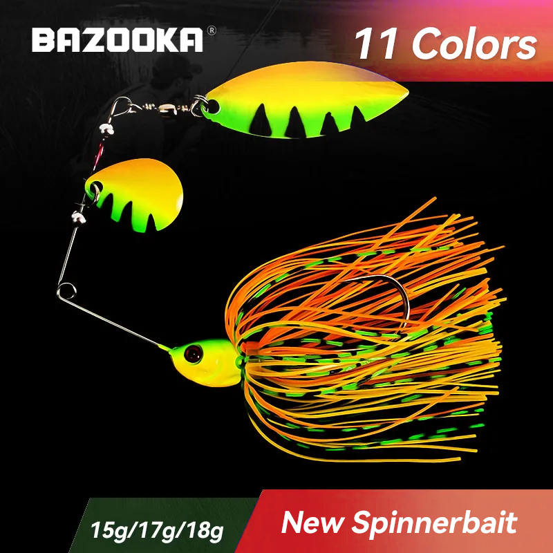 Bazooka 15g 18g Spinnerbait Fi - Fishing Lure Spoon บทวิจารณ์และราคา
