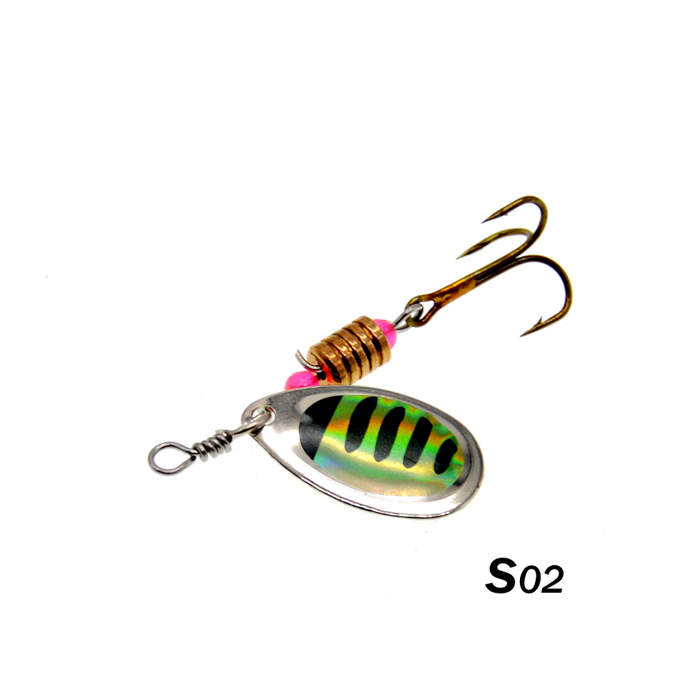 ตกปลา Lure Spinner หมุนช้อน 10 - Fishing Lure Spoon บทวิจารณ์และราคา