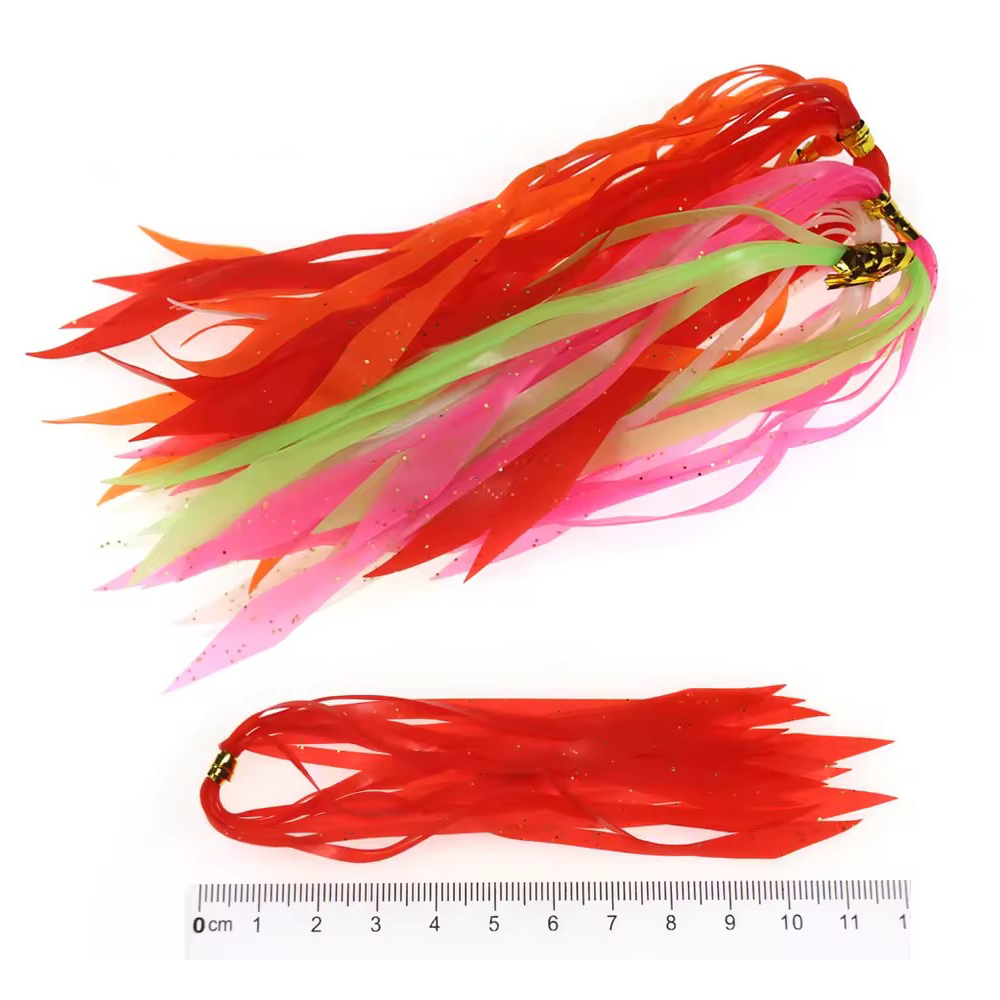 Ellllv 10pcs ซิลิโคนที่มีสีสัน - Fishing Lure Buzzbait บทวิจารณ์และราคา