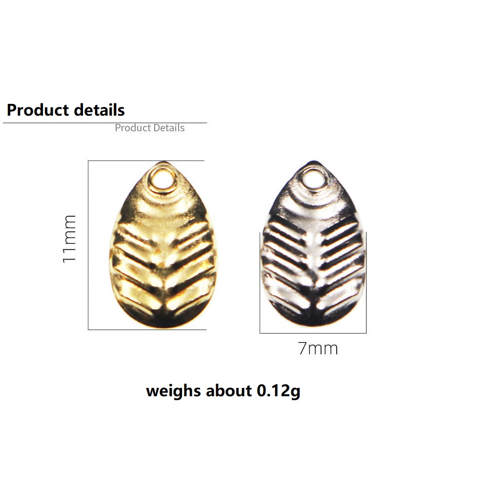 50 ชิ้น/ล็อต DIY ตกปลา Spinner - Fishing Lure Spoon บทวิจารณ์และราคา