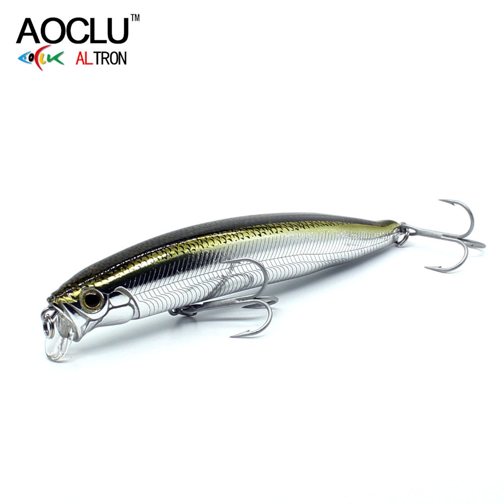 AOCLU Seabass Killer ลอย Wobbl - Fishing Lure Topwater บทวิจารณ์และราคา
