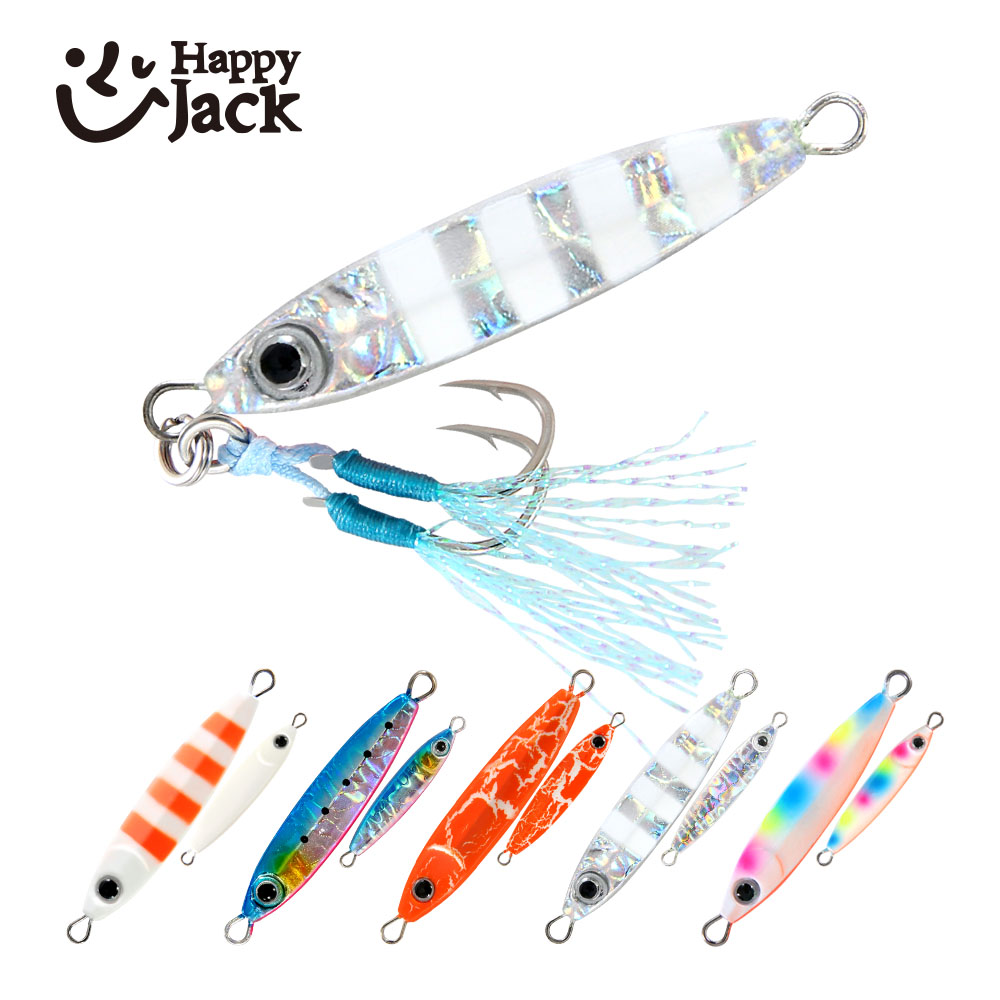 HAPPYJACK ช้อนจิ๊กกิ้งสำหรับตก - Fishing Lure Spoon บทวิจารณ์และราคา