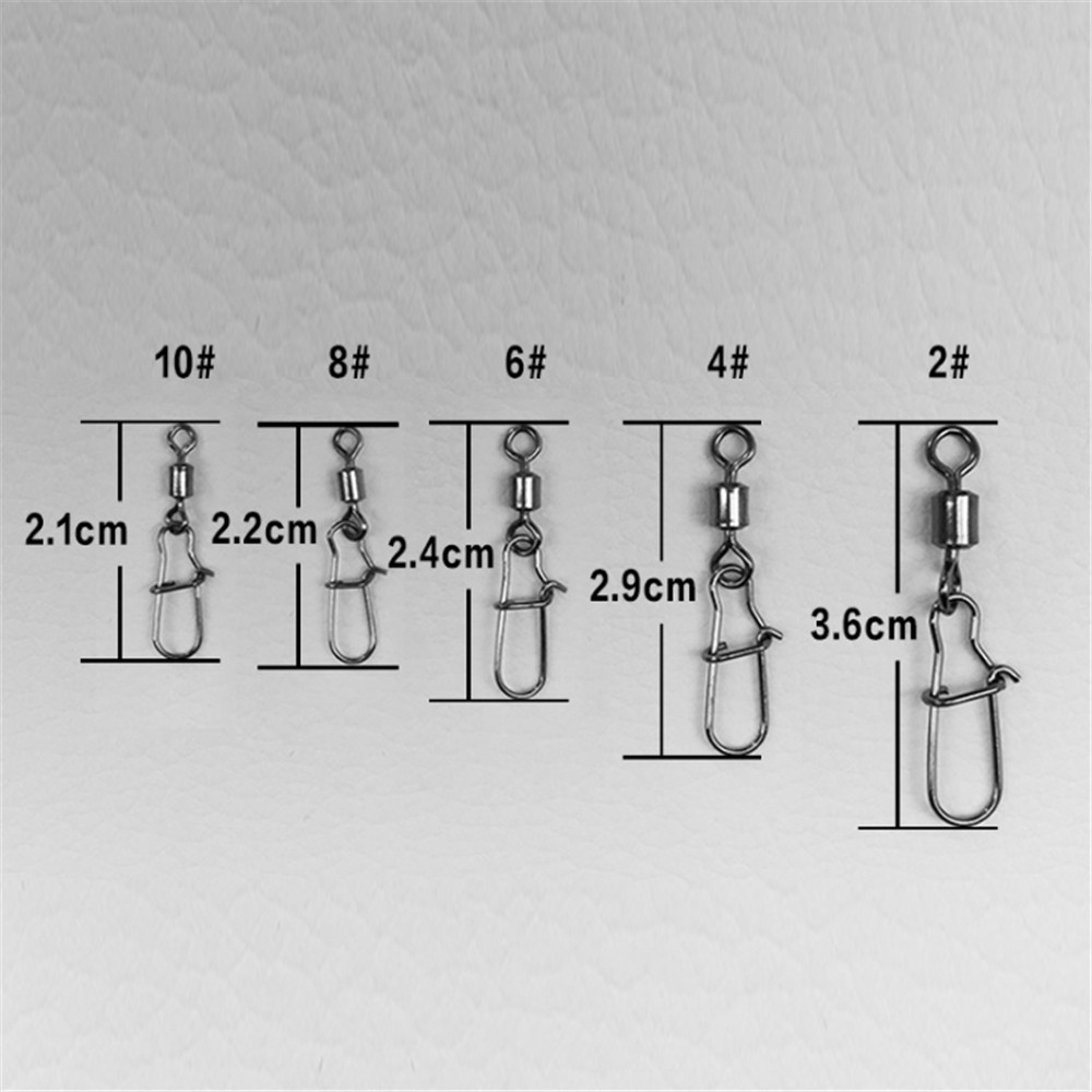 FISHINAPOT 30 ชิ้น/ล็อต 2 # -1 - Fishing Lure Spinner บทวิจารณ์และราคา
