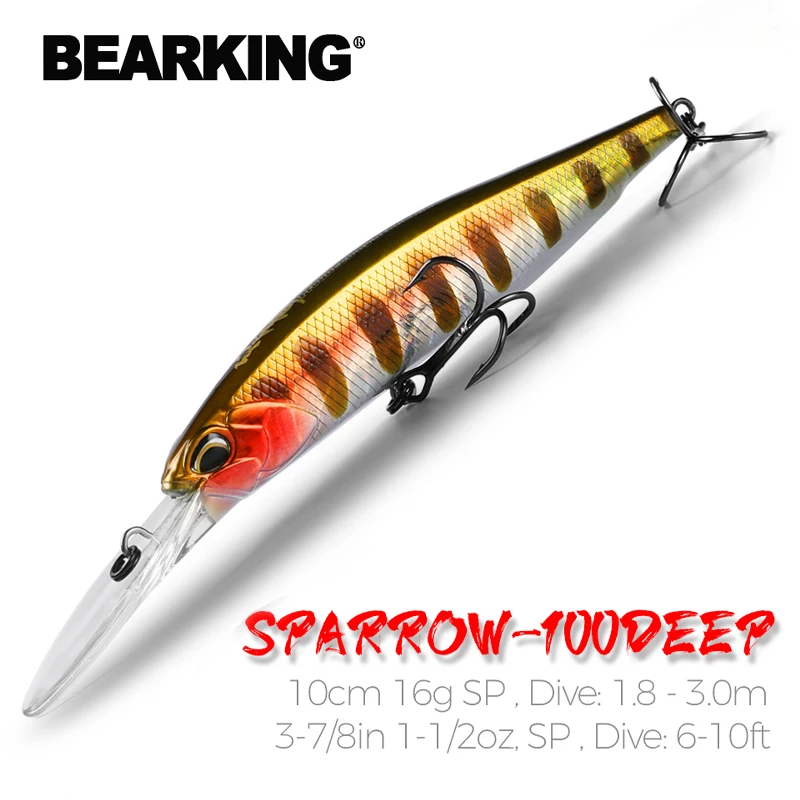 BEARKING 10 ซม.16g Super แม่เห - Fishing Lure Jerkbait บทวิจารณ์และราคา