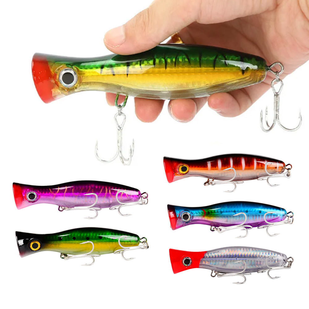 เหยื่อตกปลา PROBEROS 1 ชิ้น ขน - Fishing Lure Popper บทวิจารณ์และราคา