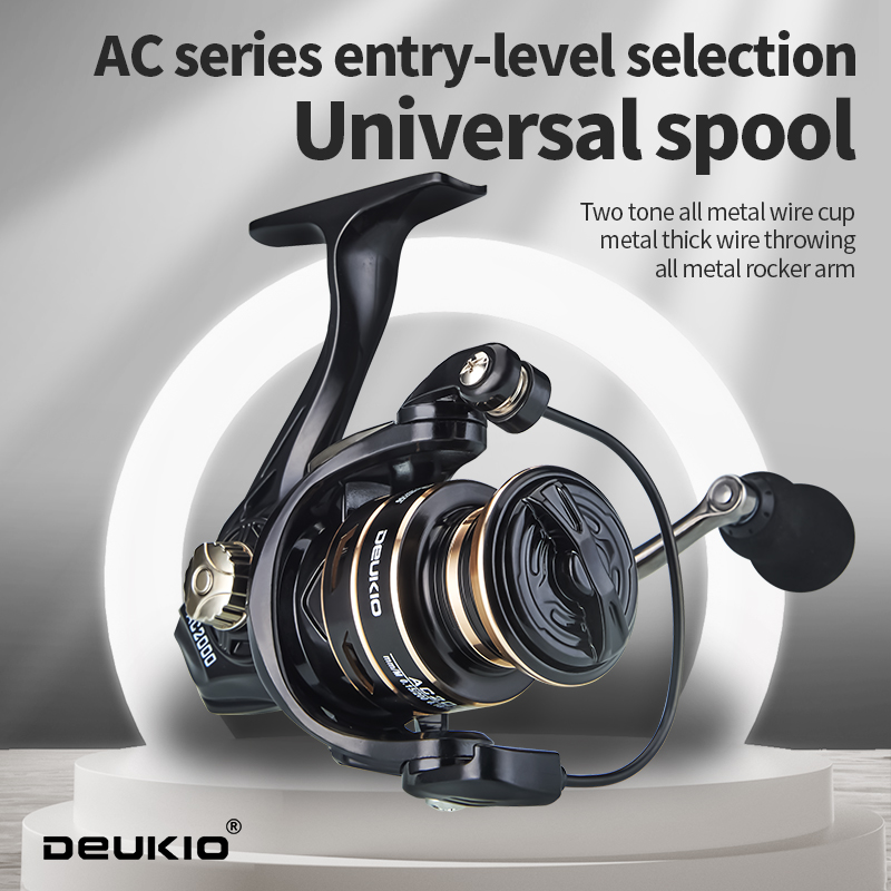 Deukio รอกตกปลาสปินนิ่งใหม่ลาก - Daiwa Reel Bg บทวิจารณ์และราคา
