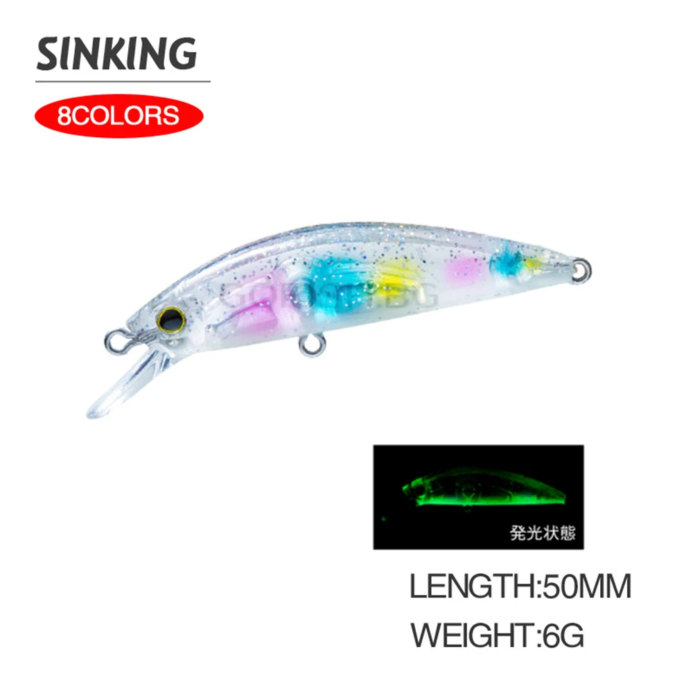 5cm 6g เหยื่อตกปลาฮาร์ดคอร์ LG - Fishing Lure Jerkbait บทวิจารณ์และราคา