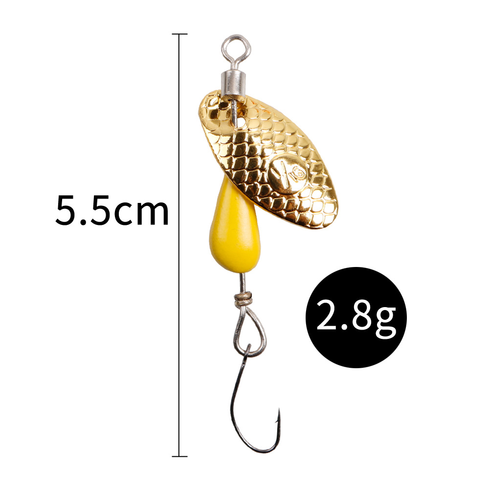 2 ชิ้น Spinner ช้อนโลหะเหยื่อต - Fishing Lure Swimbait บทวิจารณ์และราคา