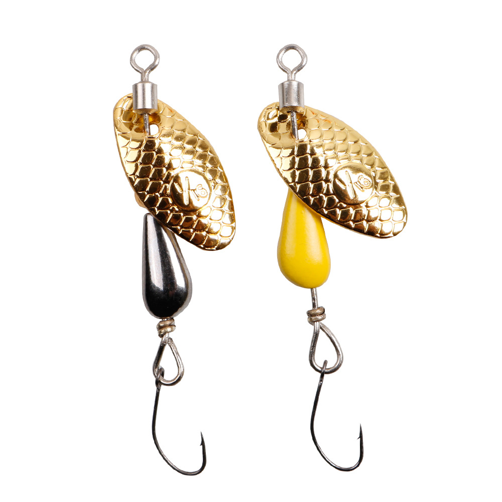 2 ชิ้น Spinner ช้อนโลหะเหยื่อต - Fishing Lure Swimbait บทวิจารณ์และราคา