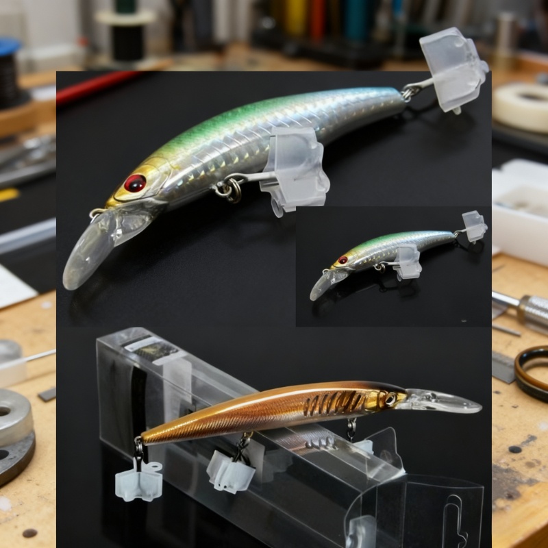 ตัวป้องกันตะขอเกี่ยวแบบเปิด 19 - Fishing Lure Kit บทวิจารณ์และราคา