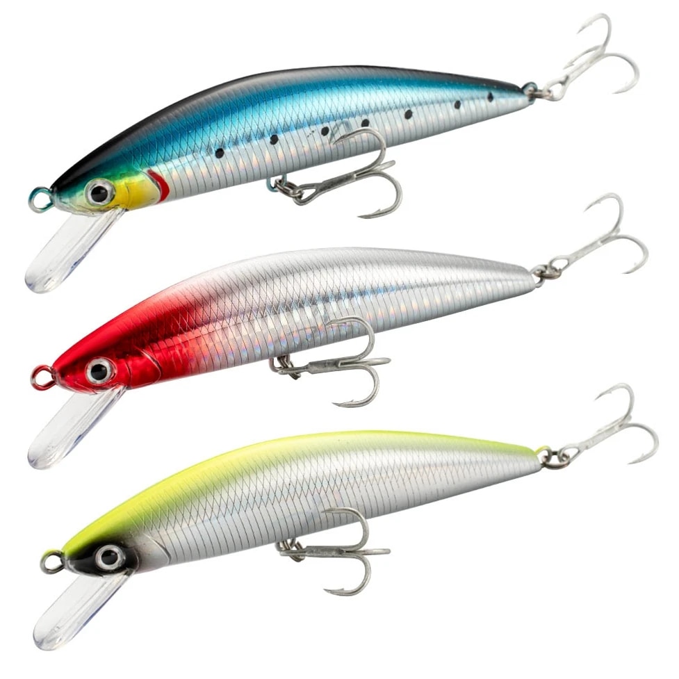 เหยื่อล่อปลาซิวแบบจมขนาด13ซม.  - Fishing Lure Jerkbait บทวิจารณ์และราคา