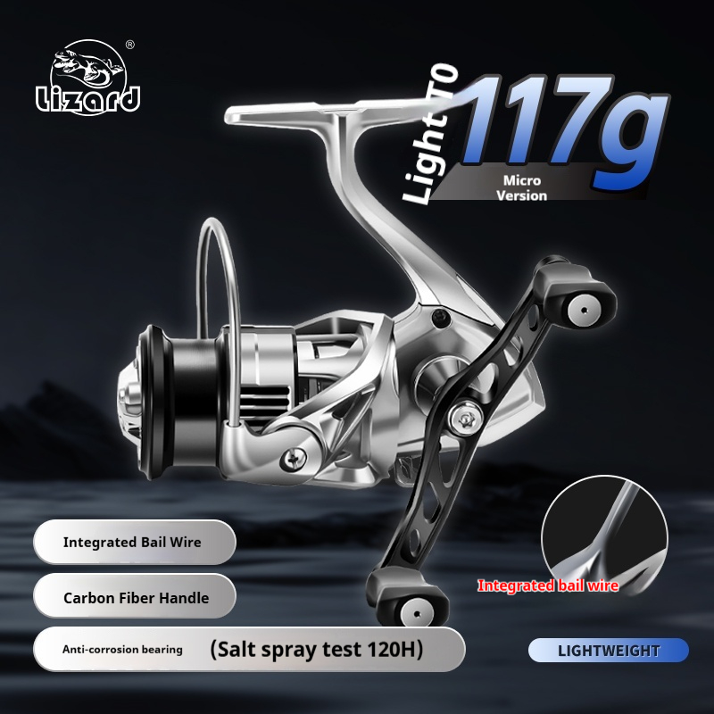 รอกตกปลา Lizard Golf 2 แบบโลหะ - Kastking Reel Zephyr บทวิจารณ์และราคา